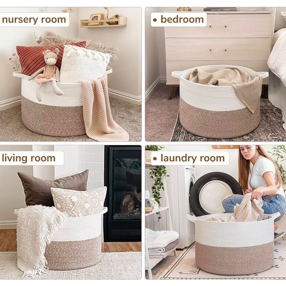 Cotton rope baskets -XXXL - Picture 4 of 4